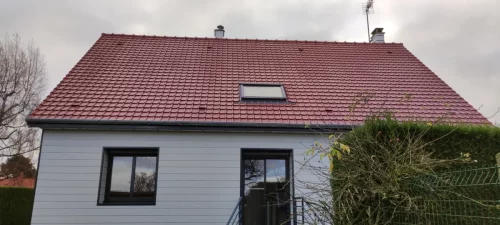 rénovation toiture Amiens, travaux toiture Somme, zinguerie Amiens, pose Velux Amiens, artisan couvreur Rumigny, réparation toiture.